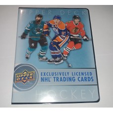 2017-18 Upper Deck Series 1 One Binder 14x 9page sheets inside 